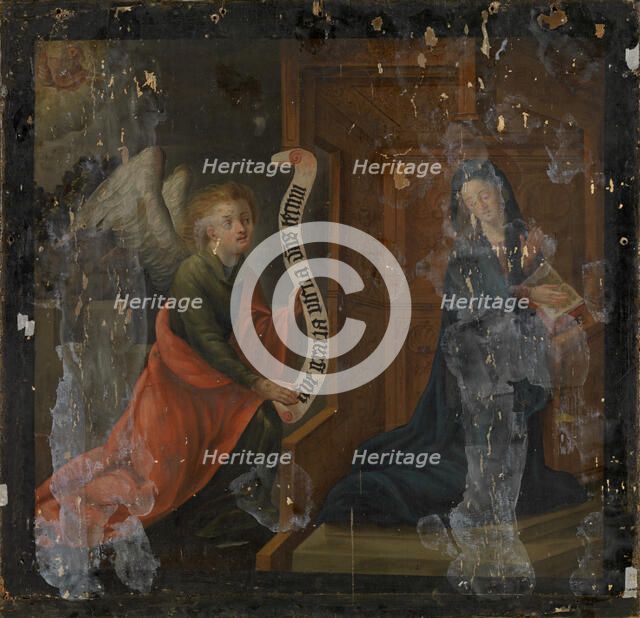 The Annunciation, 4th quarter 14th century. Creator: Anon.