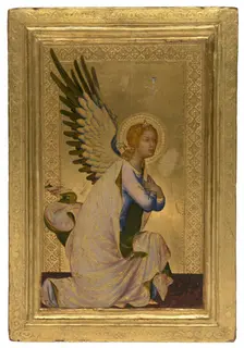 The Annunciation, 1320-1330. Creator: Simone Martini