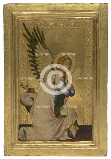 The Annunciation, 1320-1330. Creator: Simone Martini.