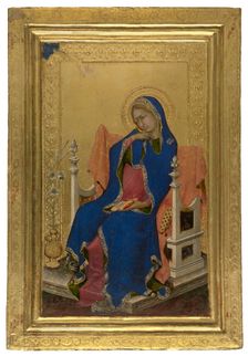 The Annunciation, 1320-1330. Creator: Simone Martini