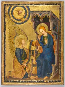 The Annunciation, 1380s. Creator: Unknown