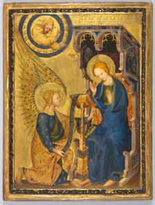 The Annunciation, 1380s. Creator: Unknown