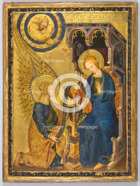 The Annunciation, 1380s. Creator: Unknown.