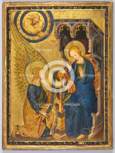 The Annunciation, 1380s. Creator: Unknown.