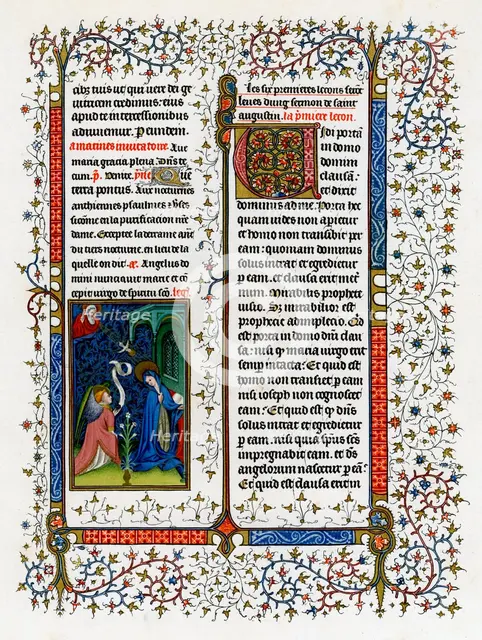 The Annunciation, 1413-1419. Artist: Unknown