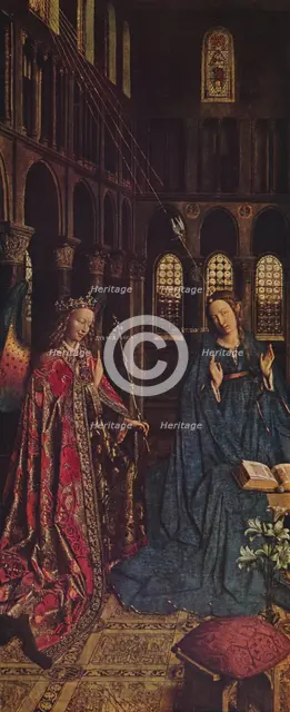 'The Annunciation', 1434-1436. Artist: Jan van Eyck.