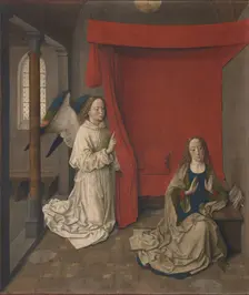 The Annunciation, 1450s. Creator: Bouts, Dirk (1410/20-1475)