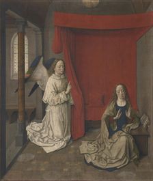 The Annunciation, 1450s. Creator: Bouts, Dirk (1410/20-1475)