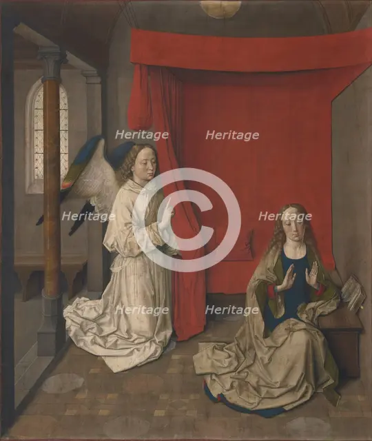 The Annunciation, 1450s. Creator: Bouts, Dirk (1410/20-1475).