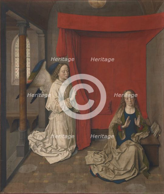 The Annunciation, 1450s. Creator: Bouts, Dirk (1410/20-1475).