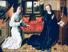 The Annunciation 1465-1470. Artist: Dieric Bouts