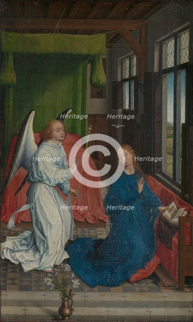 The Annunciation, 1460. Creator: Rogier Van der Weyden.