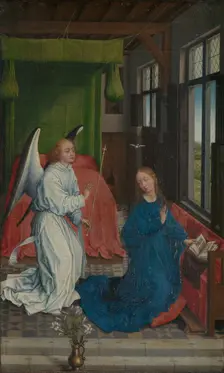 The Annunciation, 1460. Creator: Rogier Van der Weyden