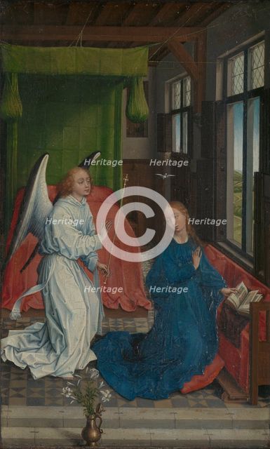 The Annunciation, 1460. Creator: Rogier Van der Weyden.