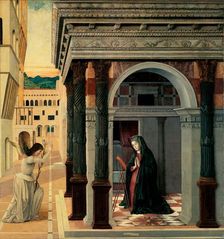 The Annunciation, 1475. Creator: Gentile Bellini
