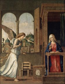 The Annunciation 1495. Creator: Giovanni Battista Cima da Conegliano