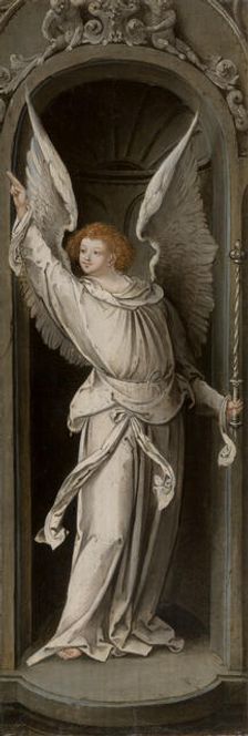 The Annunciation, 1519. Creator: Master of the Antwerp Adoration