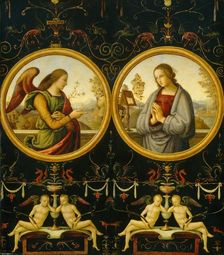 The Annunciation, 1510/1515. Creator: Giannicola di Paolo
