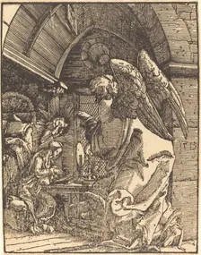 The Annunciation, 1513. Creator: Albrecht Altdorfer