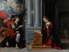 The Annunciation, 1528. Creator: Garofalo, Benvenuto Tisi da (1481-1559)