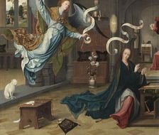 The Annunciation, 1520. Creator: Jan de Beer