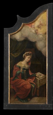 The Annunciation, 1535. Creator: Aert Claesz.