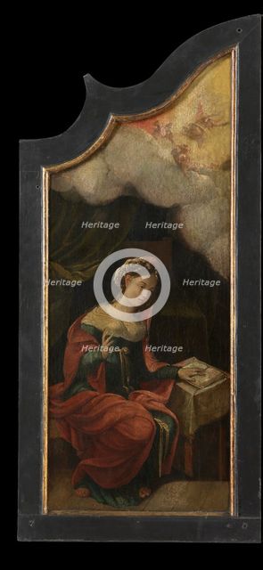 The Annunciation, 1535. Creator: Aert Claesz..
