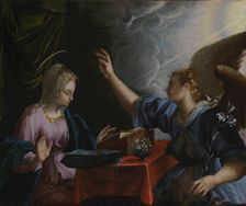The Annunciation, 1550-1599. Creator: Peter Candid