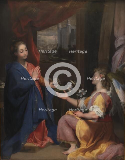 The Annunciation, 1550-1612. Creator: Federico Barocci.
