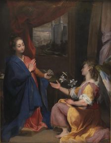 The Annunciation, 1550-1612. Creator: Federico Barocci