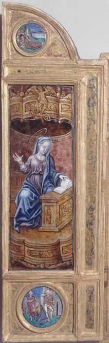 The Annunciation, 1568. Creator: Pierre Reymond