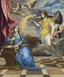 The Annunciation, 1576. Creator: El Greco
