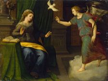 The Annunciation, 1580. Creator: Michiel Coxie