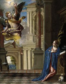 The Annunciation, 1580. Creator: Paolo Veronese