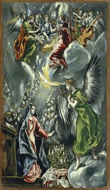 The Annunciation, 1596. Creator: El Greco