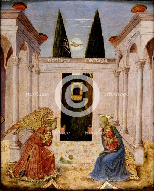 The Annunciation, 15th century.