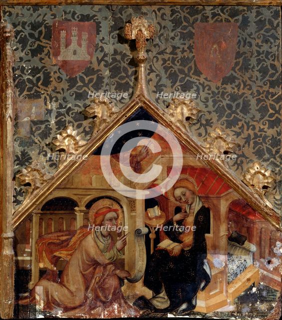 The Annunciation', 15th century. Creator: German master.