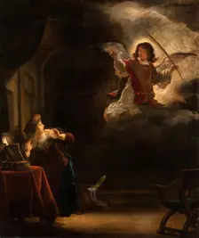 The Annunciation, 1655. Artist: Koninck, Salomon (1609-1656)