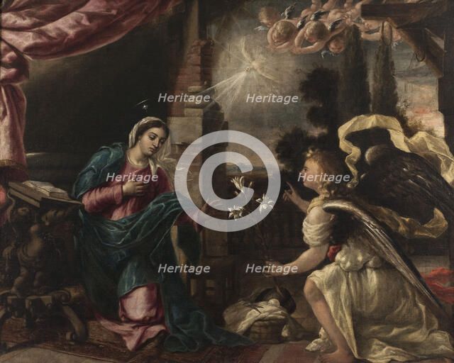 The Annunciation, 1669. Creator: Unknown.