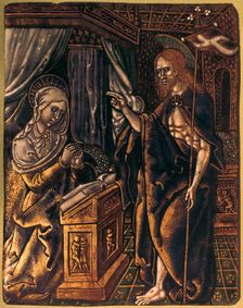 The Annunciation 16th century. Artist: Anon