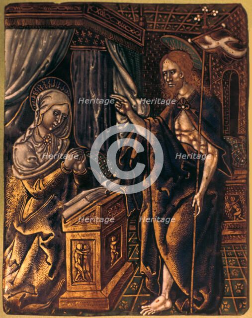 'The Annunciation', 16th century. Artist: Anon