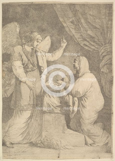 The Annunciation, 1762-63. Creator: Jean Jacques Lagrenee.