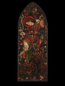 The Annunciation, 1857. Creator: Sir Edward Coley Burne-Jones
