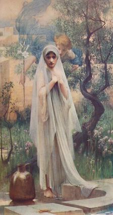 The Annunciation 1892, (c1900). Artist: Arthur Hacker