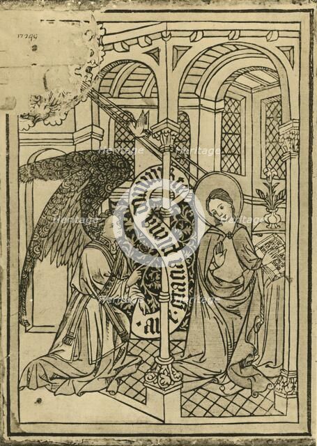 'The Annunciation', 1915. Creator: Unknown.