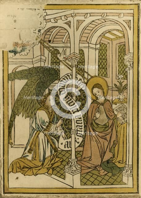 'The Annunciation', 1915. Creator: Unknown.