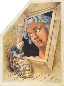 The Annunciation, 1932. Creator: Savinio, Alberto (1891-1952)