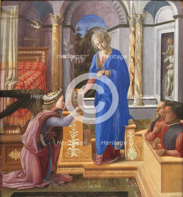 The Annunciation.