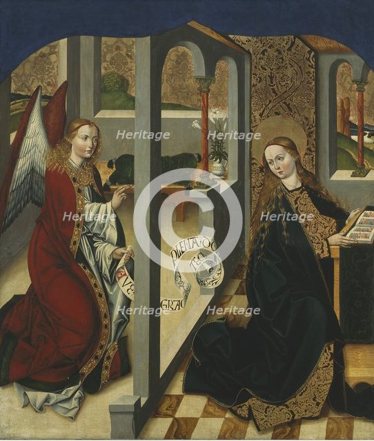 The Annunciation.