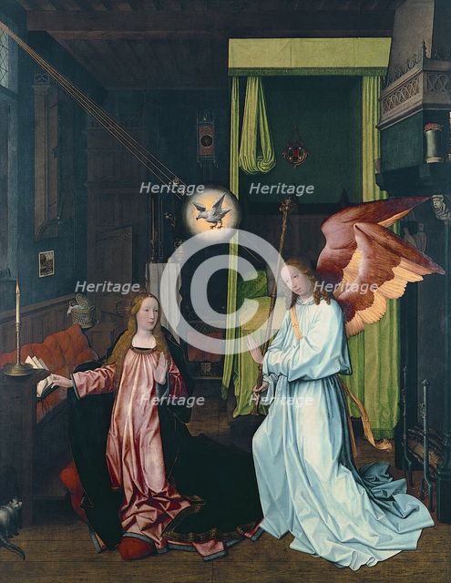 The Annunciation.